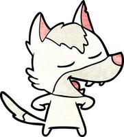 Cartoon fox character vector