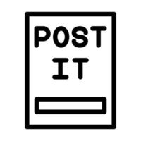 Post It Icon Design vector