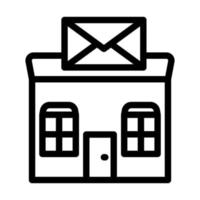 Post Office Icon Design vector