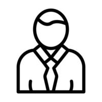 Office Worker Icon Design vector