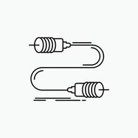 Buzz. communication. interaction. marketing. wire Line Icon. Vector isolated illustration