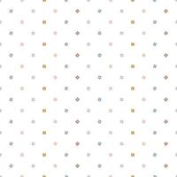 Floral seamless vector pattern with small flowers. Simple hand-drawn style. Pretty ditsy for fabric, textile, wallpaper. Digital paper in white background