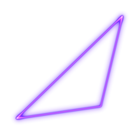 anni 80 neon forma elementi png