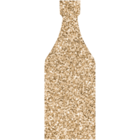 moderne goldene Boho-Keramikvase. transparente PNG-Cliparts png