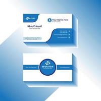 Creative business card design vector