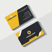 Business card template design vector