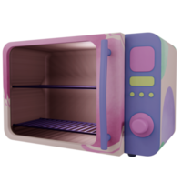 3D Microwave Isolated Object With High Quality Render png