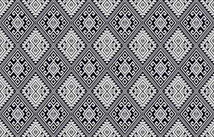 Abstract ethnic geometric pattern traditional style. black and white. Design for tile, ceramic, background, wallpaper, clothing, wrapping paper, fabric, and Vector illustration. pattern style