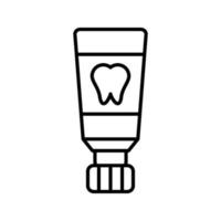 Toothpaste Vector Icon