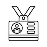 Id Card Vector Icon