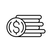 Coins Vector Icon