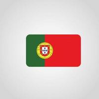 vector de bandera de portugal