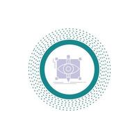 design. draft. sketch. sketching. visual Glyph Icon. Vector isolated illustration