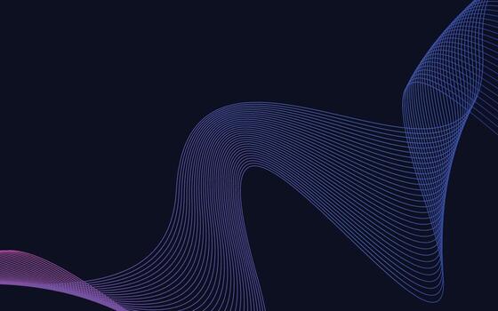 Creative line art. Vector illustration EPS 10. Design elements created using the Blend Tool