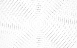 color blanco y gris abstracto, forma redonda geométrica de diseño moderno, giro, fondo de patrón de remolino. Ilustración de procesamiento 3d. foto