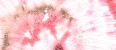 Pink Bleach Dye. Tiedye Multi Paint Pattern. photo