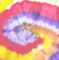 Bohemian Brush Tie Dye Texture.  Tiedye Color photo