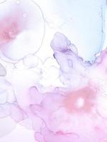 Alcohol Ink Background. Oil Flow Artistic Design. photo