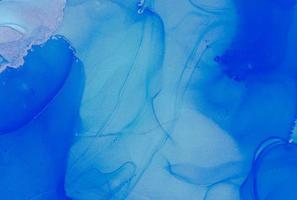 Alcohol Ink Background. Oil Flow Elegant Print. photo