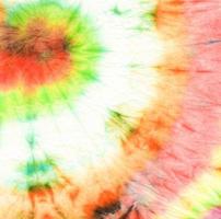 Fantasy Spiral Tie Dye. Tye Style Design. Flower photo