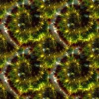 Dark Psychedelic Kaleidoscope. Seamless. Die photo