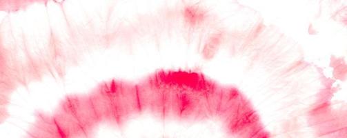 Red Watercolor Batik Repeat. Dyed Print Light photo