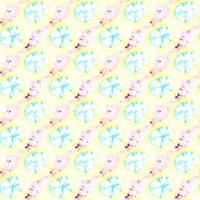 Girly Psychedelic Kaleidoscope. Seamless. Tye photo