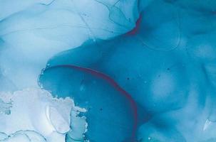 Alcohol Ink. Art Flow Artistic Design. Mix Foil photo