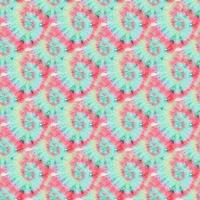 Pink Psychedelic Kaleidoscope. Seamless. Dye photo