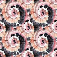 Neon Psychedelic Kaleidoscope. Seamless. Dyed photo