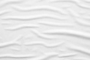 Blank white crumpled and creased paper poster texture background photo