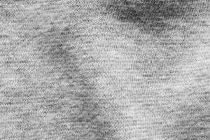 fondo de textura de tela de camisa de algodón gris foto