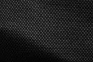 Black fabric cloth texture pattern background photo