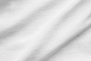 White cotton fabric cloth texture pattern background photo