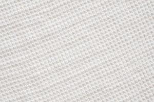 Fondo de patrón de textura de tela de tela de algodón blanco foto