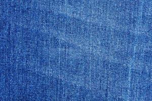 Denim blue jeans texture close up background top view photo