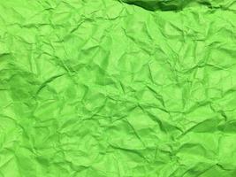 Minimal green crumpled paper texture background for Design. Copy space for text or work photo