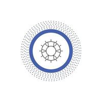 help. lifebuoy. lifesaver. save. support Line Icon. Vector isolated illustration