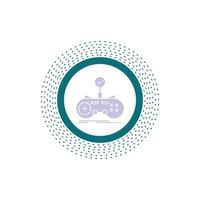 Check. controller. game. gamepad. gaming Glyph Icon. Vector isolated illustration