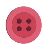 icône de bouton de chemise rouge png