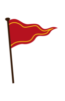 bandeira vermelha do reino png