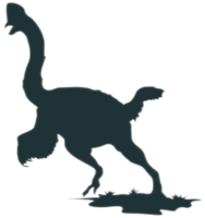 Animal - Dinosaur Silhouette png