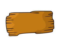 cartello in legno png