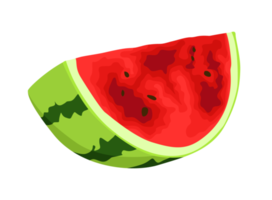 färska vattenmelonskivor png