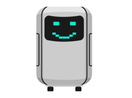 Cute Robot Cartoon Character png