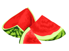 fresh watermelon slices png