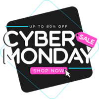 Modern Cyber Monday Sale Banner png