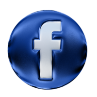 Facebook-Metall-Symbol png
