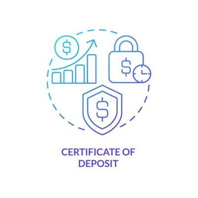 Certificate Of Deposit Vector Art Icons and Graphics for Free Download
