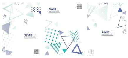 Artistic covers design. Creative colors backgrounds. Trendy futuristic design vector